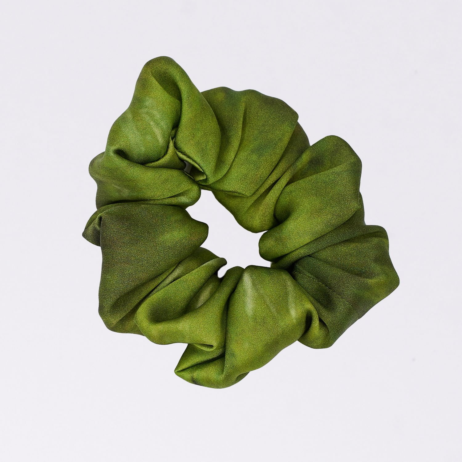 Acephala Silk Scrunchie Green N