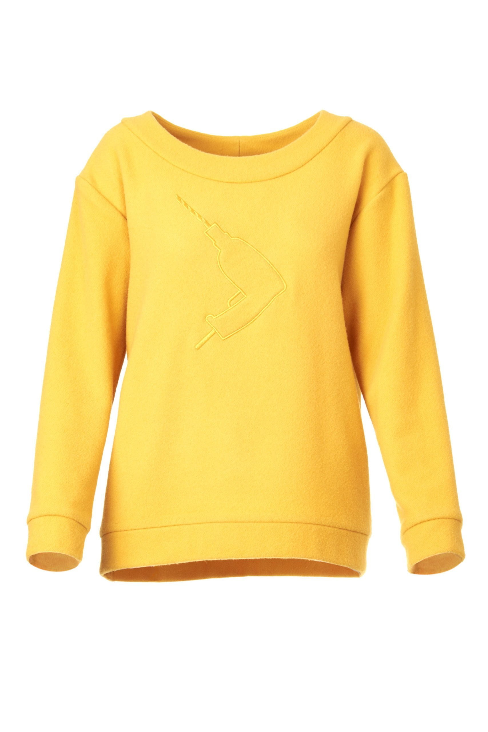 Acephala Yellow Pullover Wool