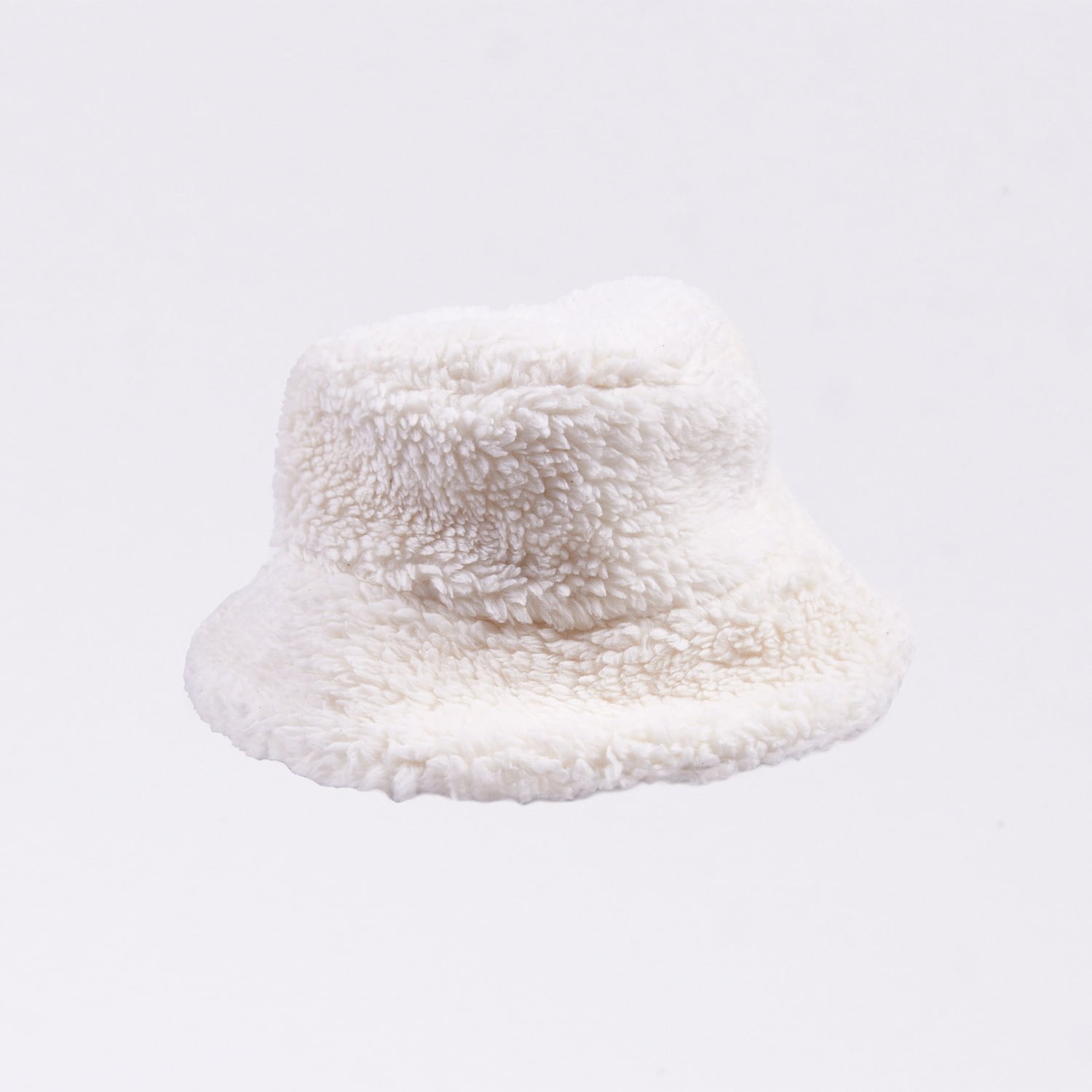 Acephala Fw20 Cotton Fur Bucket Hat Warm