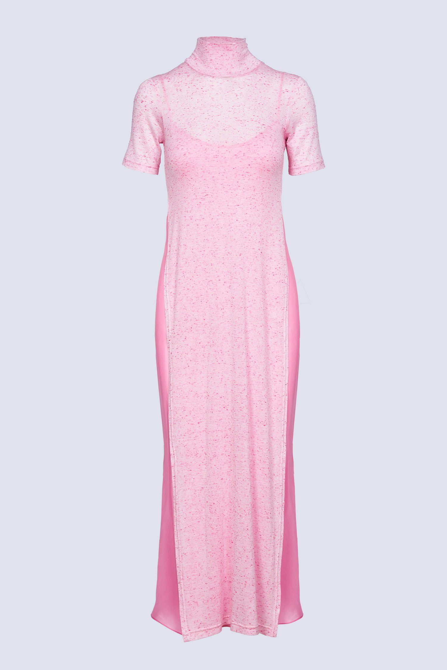 Acephala-SS22-packshot-pink-melange-layered-dress
